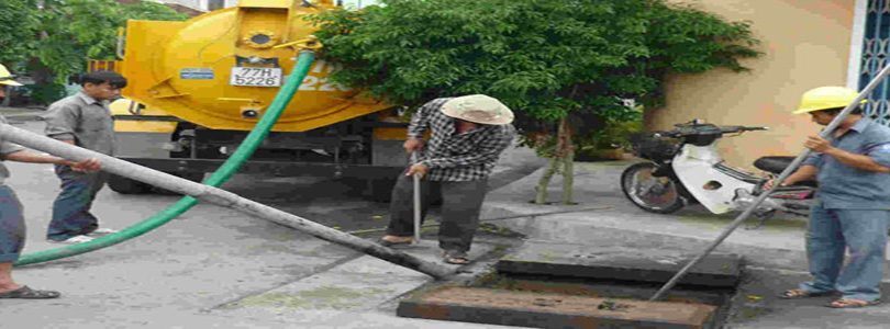 Thi công hút đường cống nước tại Hà Nội
