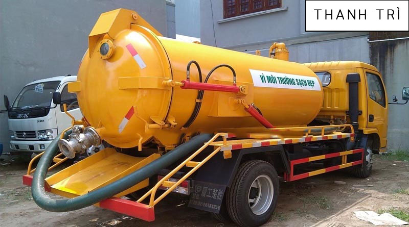 hút bể phốt tại Thanh Trì