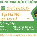 Thong Tac Cong Ha Noi Tay Ho