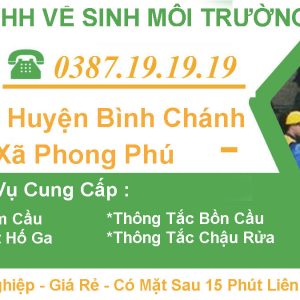 #1 Rút Hầm Cầu Xã Phong Phú Bình Chánh【Tràng An 】5OK – BH 3 Năm