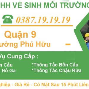 #1 Rút Hầm Cầu Tại Phú Hữu Quận 9【Tràng An 】5OK – BH 3 Năm
