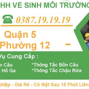 #1 Rút Hầm Cầu Phường 12 Quận 5【Tràng An 】5OK – BH 3 Năm