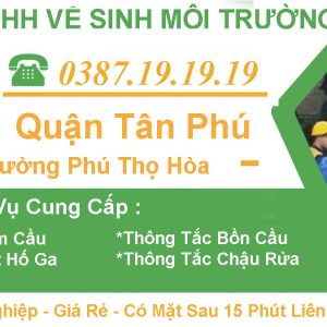#1 Rút Hầm Cầu Tại Phú Thọ Hòa Tân Phú【Tràng An 】5OK – BH 3 Năm