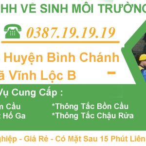 #1 Hút Hầm Cầu Xã Vĩnh Lộc B Bình Chánh【Tràng An 】5OK – BH 3 Năm
