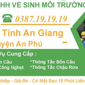 #1 Hút Hầm Cầu Huyện An Phú An Giang【Tràng An 】- BH 3 Năm