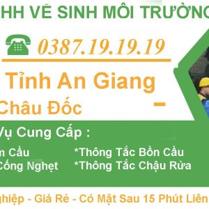#1 Hút Hầm Cầu TP Châu Đốc An Giang【Tràng An 】- BH 3 Năm