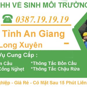 #1 Hút Hầm Cầu Long Xuyên An Giang【Tràng An 】- BH 3 Năm