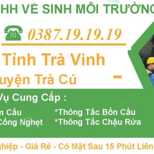 #1 Hút Hầm Cầu Huyện Trà Cú Trà Vinh【Tràng An 】- BH 3 Năm