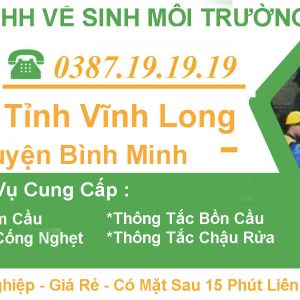 #1 Hút Hầm Cầu Bình Minh Vĩnh Long【Tràng An 】- BH 3 Năm