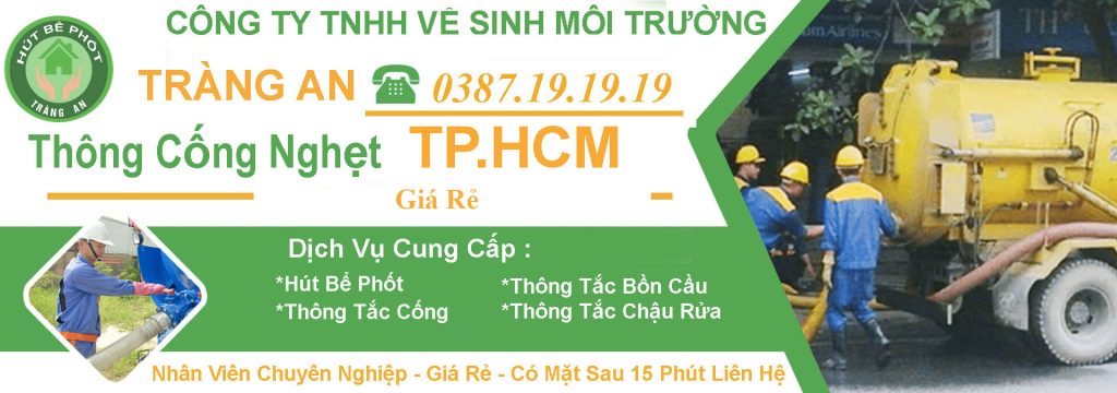 Thông Cống Nghẹt Giá Rẻ Tphcm 5ok ( Tràng An ) Tại Sài Gòn Bh 5 Năm
