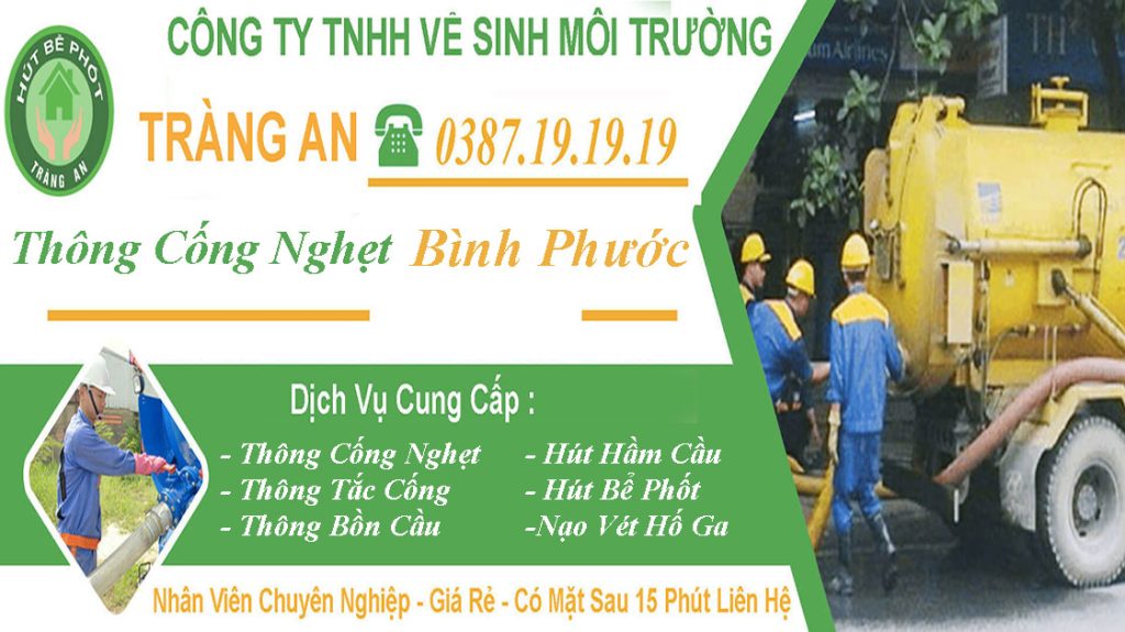 Thông Cống Nghẹt Bình Phước Giá Rẻ 5ok【tràng An】 Bh 3 Năm