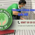 Thông Cống Nghẹt Huyện Cái Bè【tràng An】5ok – Bh 5 Năm