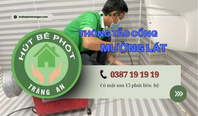Thông Tắc Cống Huyện Mường Lát【tràng An】5ok – Bh 5 Năm