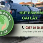 Hút Hầm Cầu Tại Cai Lậy