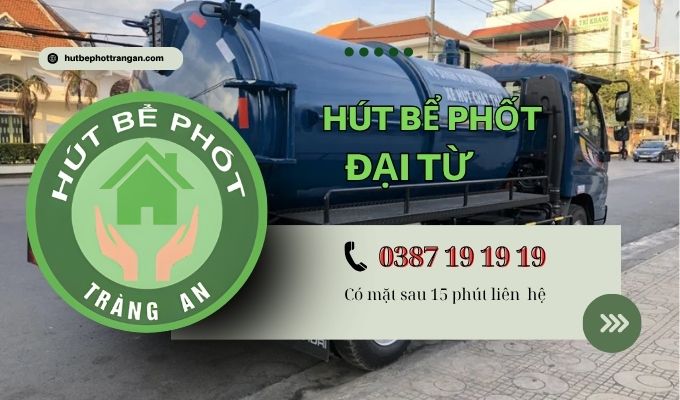 Hút Bể Phốt Tại Huyện Đại Từ❤️5ok – Bh 3 Năm