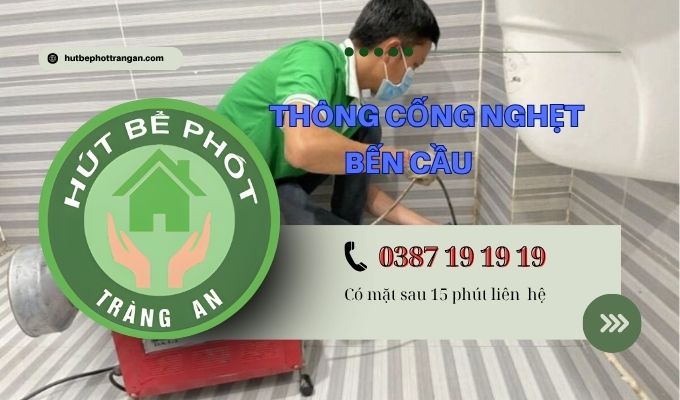 Thông Cống Nghẹt Huyện Bến Cầu❤️5ok – Bh 3 Năm