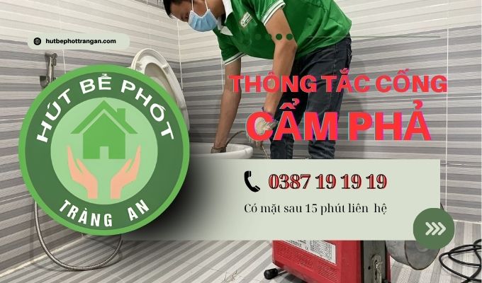 Thông Tắc Cống Tại Cẩm Phả