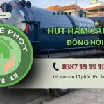 Hút hầm cầu Đồng Hới❤️5OK – BH 3 Năm
